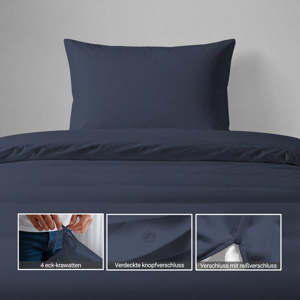 Deluxe 600 Thread Count 100% Cotton Duvet Cover Set