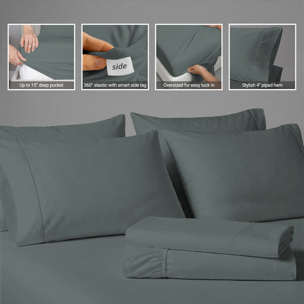 Royale 1000 Thread Count 100% Cotton Sheet Set