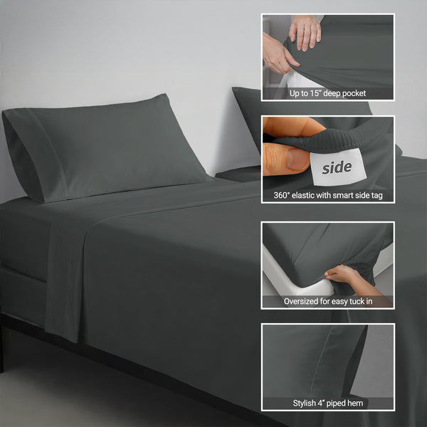 Percale 100% Cotton Sheet Set