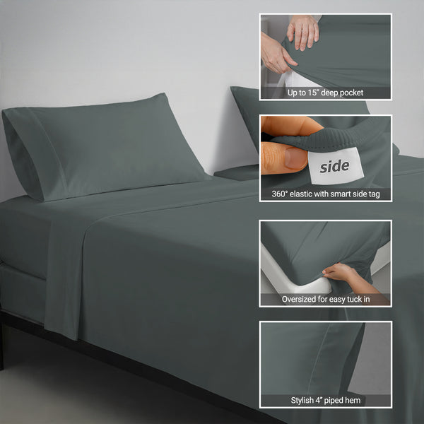 Royale 1000 Thread Count 100% Cotton Sheet Set