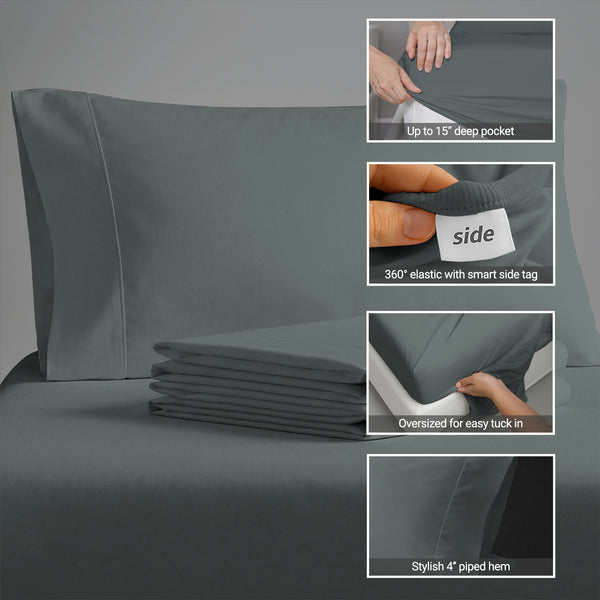 Royale 1000 Thread Count 100% Cotton Sheet Set