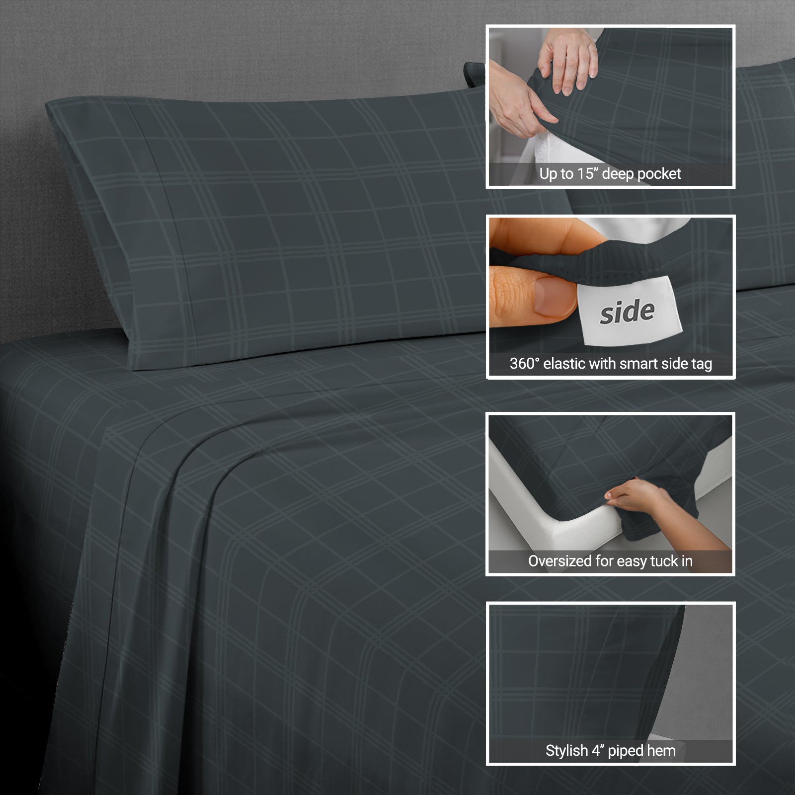 Premium 300 Thread Count 100% Cotton Sheet Set
