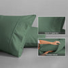 Premium 400 Thread Count 100% Cotton Pillow Envelope Cases (2 PC)