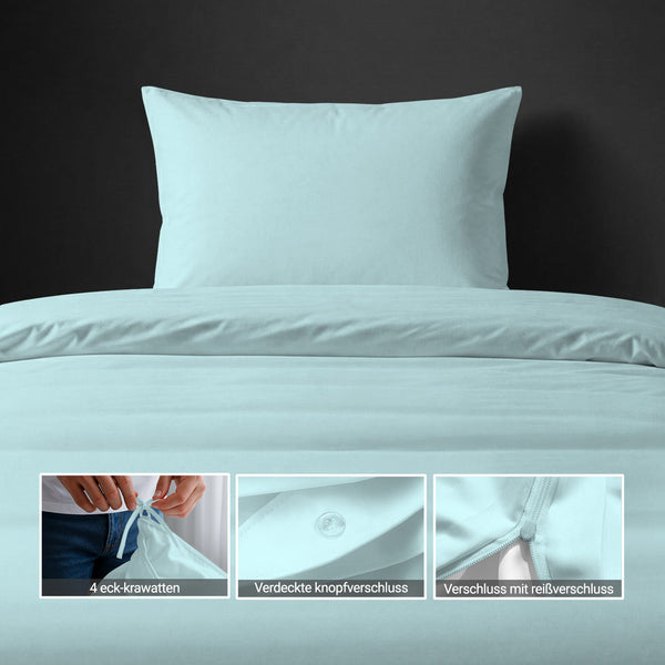Deluxe 600 Thread Count 100% Cotton Duvet Cover Set
