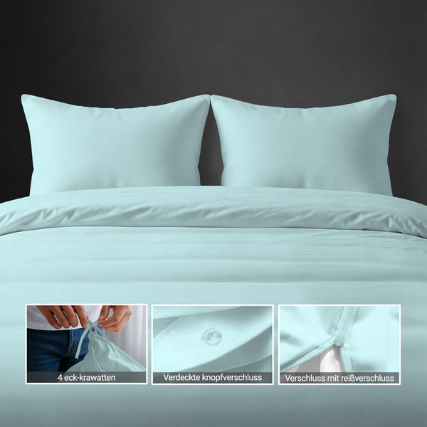 Deluxe 600 Thread Count 100% Cotton Duvet Cover Set