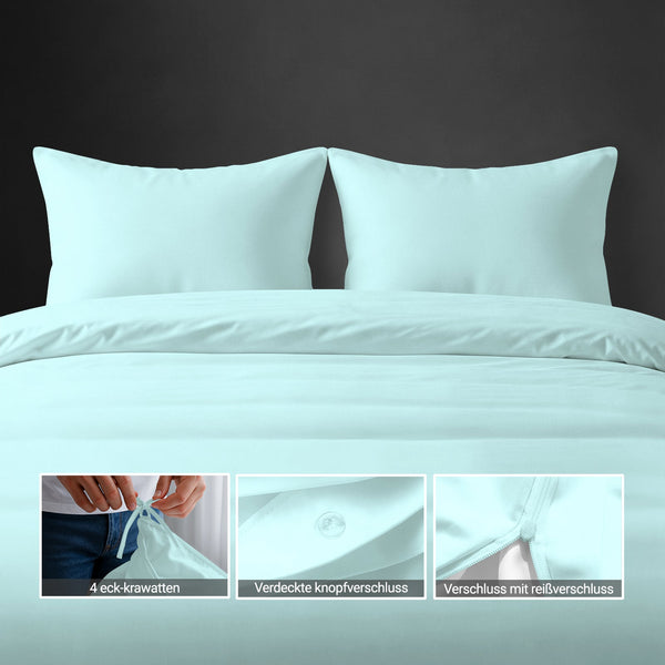 Luxus Bettbezug-Set mit 800 Fadenzahl aus 100% Baumwolle