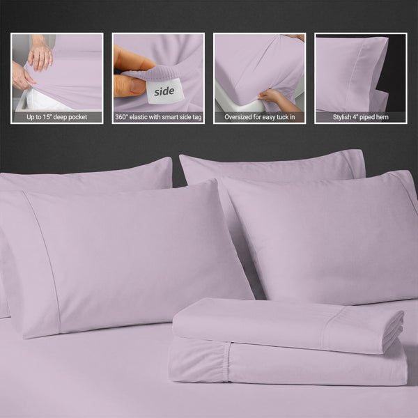 Premium 400 Thread Count 100% Cotton Sheet Set