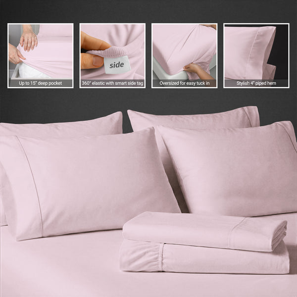 Royale 1000 Thread Count 100% Cotton Sheet Set