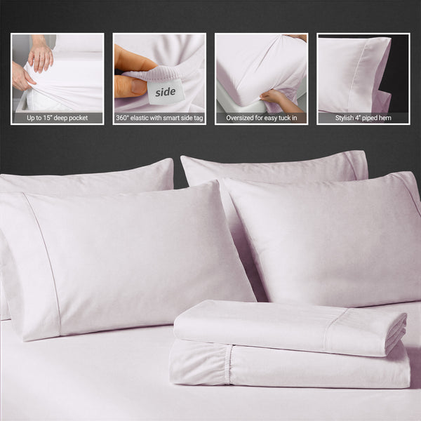 Premium 400 Thread Count 100% Cotton Sheet Set