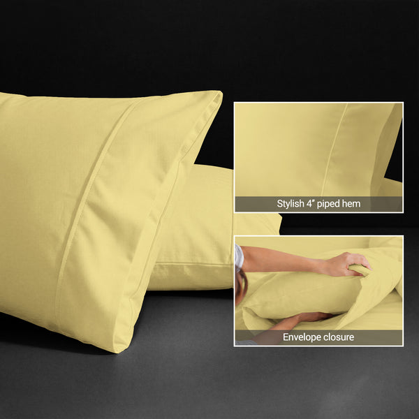 Royale 1000 Thread Count 100% Cotton Pillow Envelope cases