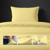 Luxus Bettbezug-Set mit 800 Fadenzahl aus 100% Baumwolle - DE - 155x220 + 1 x 80x80 - Dark Blue