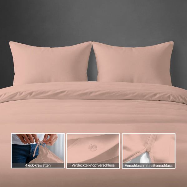 Luxus Bettbezug-Set mit 800 Fadenzahl aus 100% Baumwolle