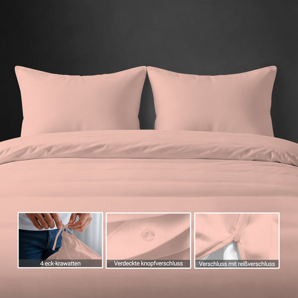 Deluxe 600 Thread Count 100% Cotton Duvet Cover Set