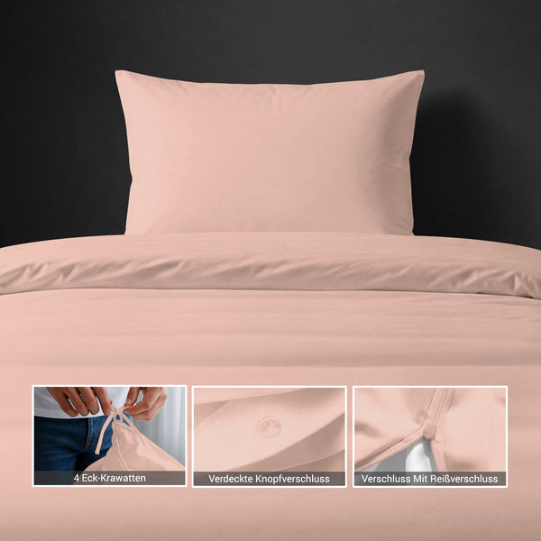 Luxus Bettbezug-Set mit 800 Fadenzahl aus 100% Baumwolle