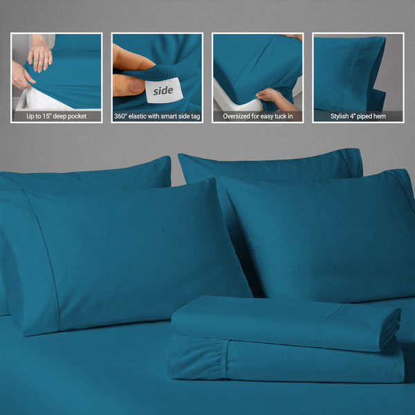 Premium 400 Thread Count 100% Cotton Sheet Set