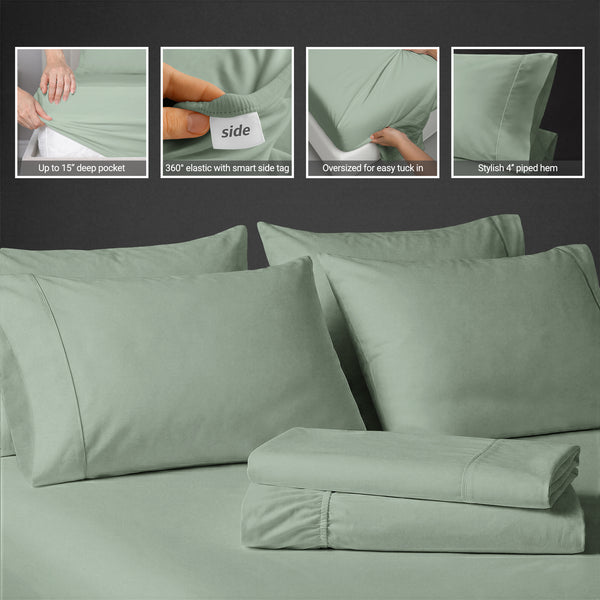 Royale 1000 Thread Count 100% Cotton Sheet Set