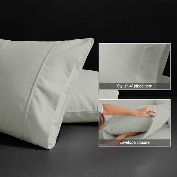 Royale 1000 Thread Count 100% Cotton Pillow Envelope cases