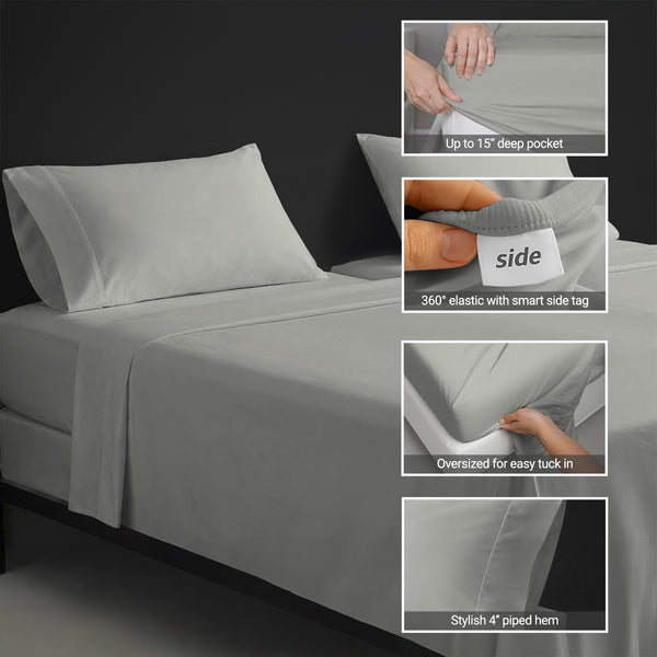 Percale 100% Cotton Sheet Set
