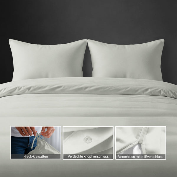 Luxus Bettbezug-Set mit 800 Fadenzahl aus 100% Baumwolle