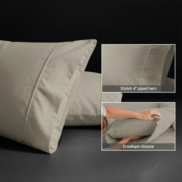 Royale 1000 Thread Count 100% Cotton Pillow Envelope cases