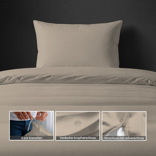 Deluxe 600 Thread Count 100% Cotton Duvet Cover Set