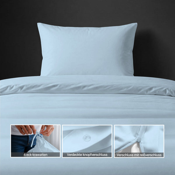 Deluxe 600 Thread Count 100% Cotton Duvet Cover Set
