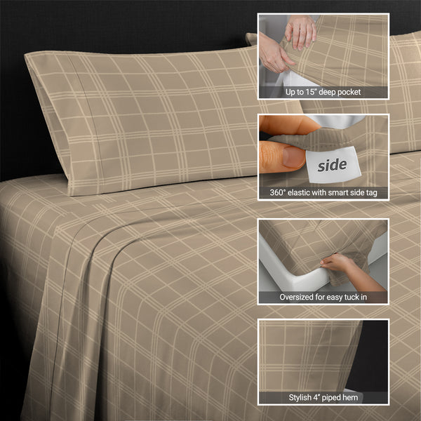Premium 300 Thread Count 100% Cotton Sheet Set