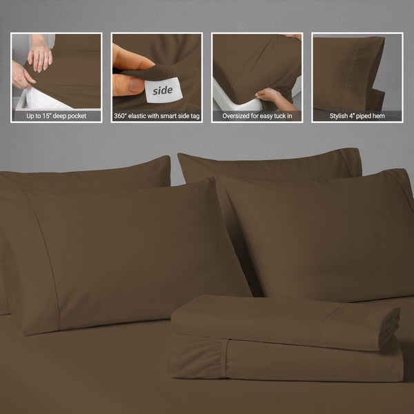 Premium 400 Thread Count 100% Cotton Sheet Set