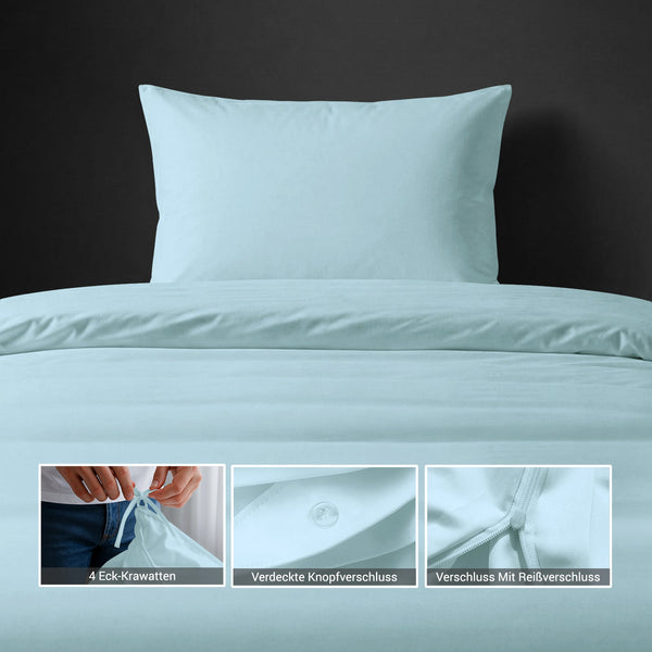 Luxus Bettbezug-Set mit 800 Fadenzahl aus 100% Baumwolle