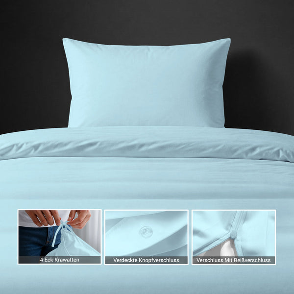 Luxus Bettbezug-Set mit 800 Fadenzahl aus 100% Baumwolle