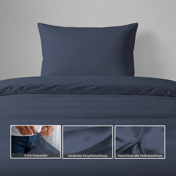 Luxus Bettbezug-Set mit 800 Fadenzahl aus 100% Baumwolle