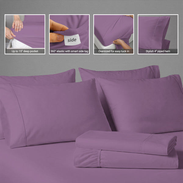 Premium 400 Thread Count 100% Cotton Sheet Set