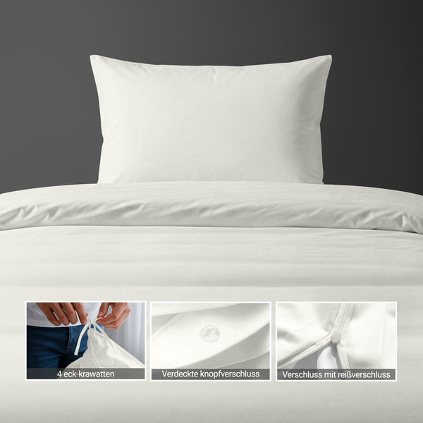 Deluxe 600 Thread Count 100% Cotton Duvet Cover Set