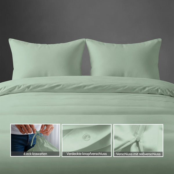 Luxus Bettbezug-Set mit 800 Fadenzahl aus 100% Baumwolle
