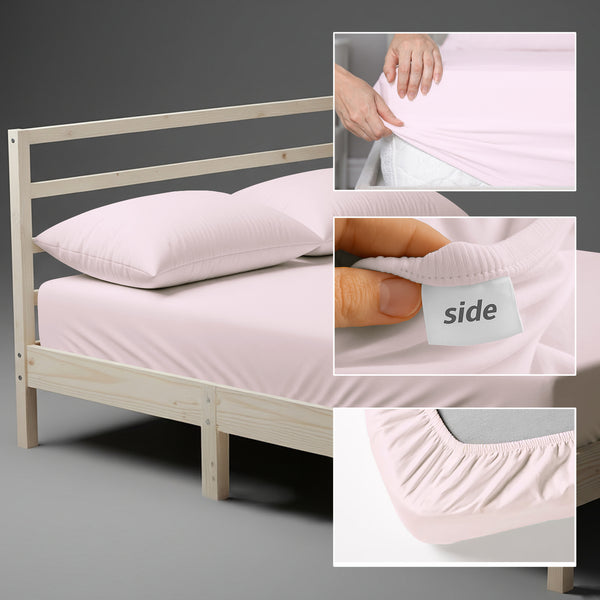 Luxury 800 Thread Count 100% Cotton Fitted Sheet