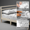 Premium 400 Thread Count 100% Cotton Fitted Sheet