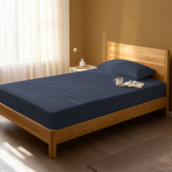 Luxury 800 Thread Count 100% Cotton Fitted Sheet