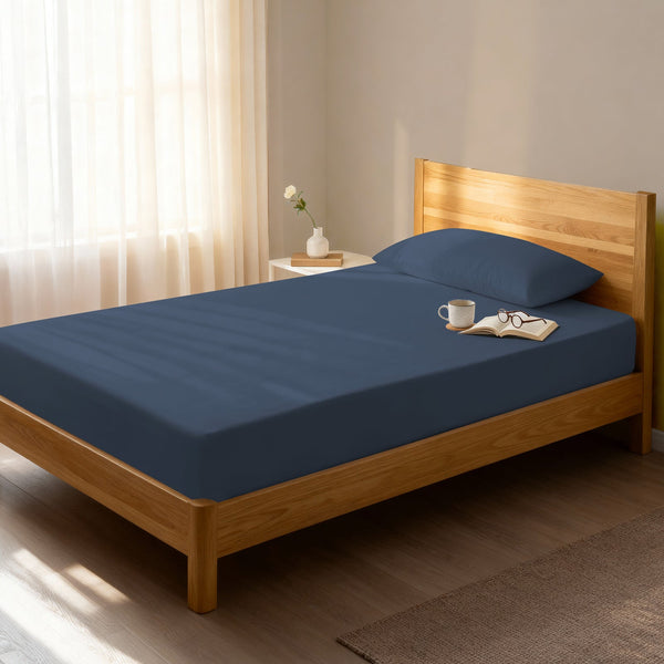 Deluxe Spannbettlaken mit 600 Fadenzahl aus 100% Baumwolle