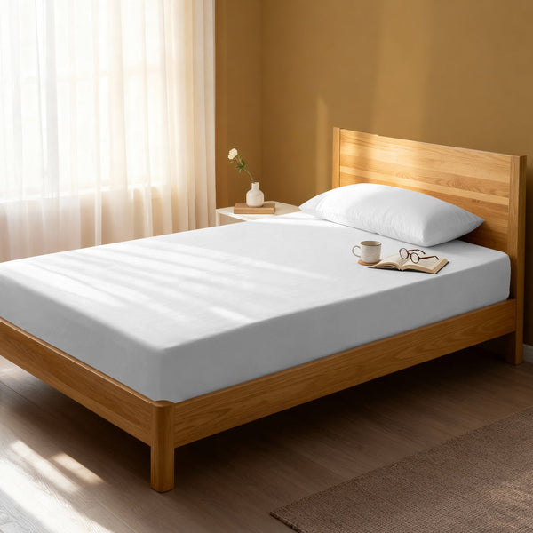 Premium Spannbettlaken aus 100% Baumwolle mit 400 Fadenzahl