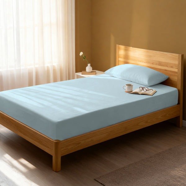 Percale 100% Cotton Fitted Sheet