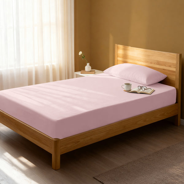 Percale 100% Cotton Fitted Sheet