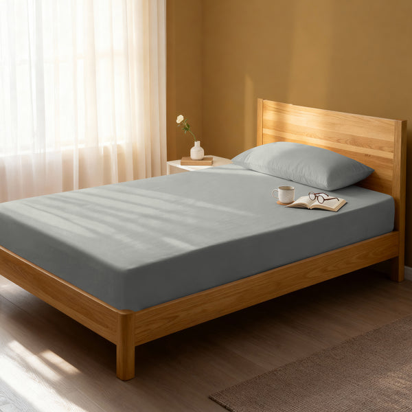 Percale 100% Cotton Fitted Sheet
