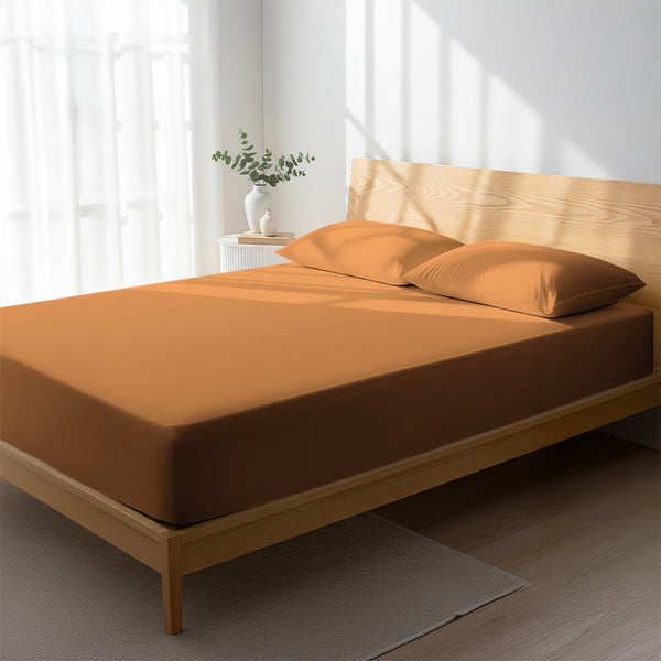 Premium 400 Thread Count 100% Cotton Fitted Sheet