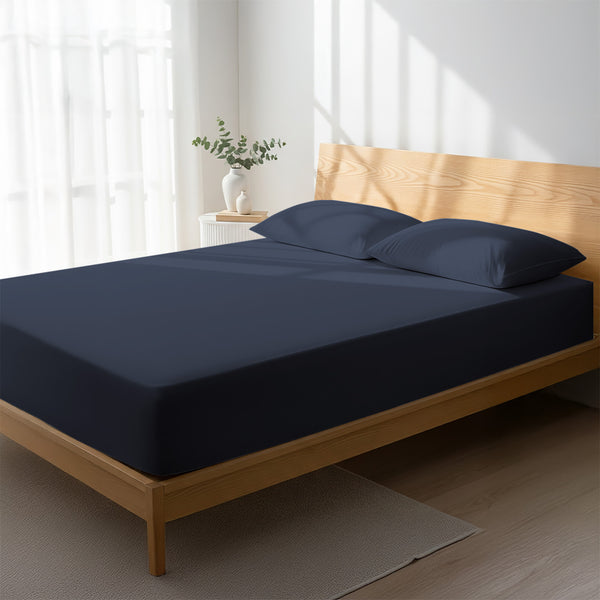 Deluxe 600 Thread Count 100% Cotton Fitted Sheet