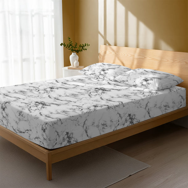 Premium 400 Thread Count 100% Cotton Fitted Sheet