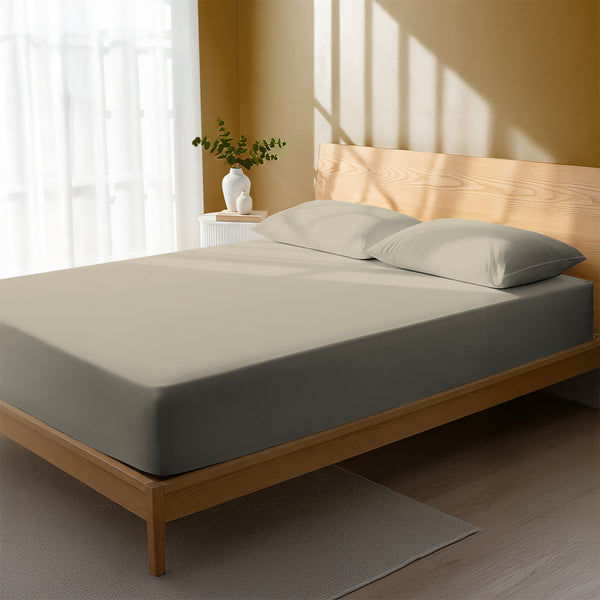 Percale 100% Cotton Fitted Sheet