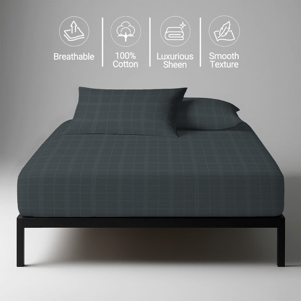 Premium 300 Thread Count 100% Cotton Fitted Sheet