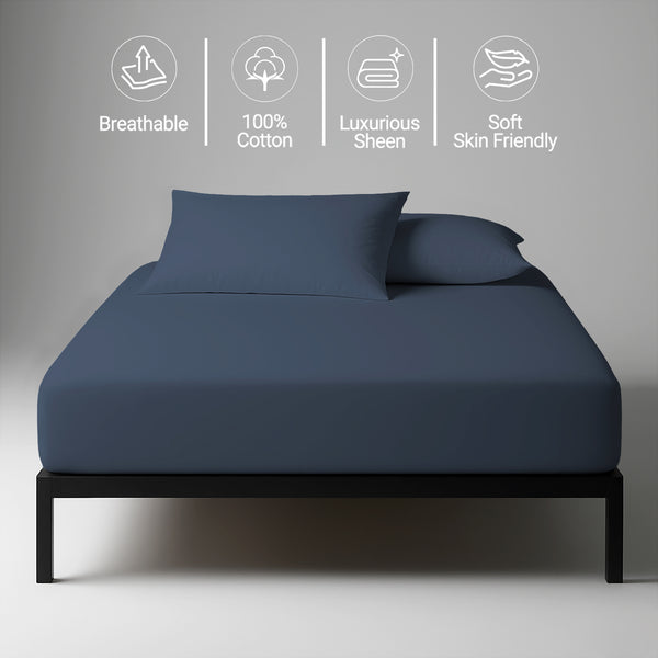 Royale 1000 Thread Count 100% Cotton Fitted Sheet