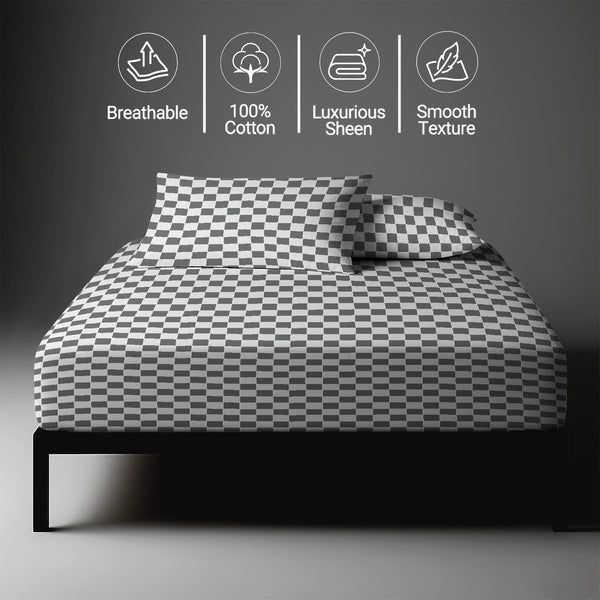 Premium 400 Thread Count 100% Cotton Fitted Sheet