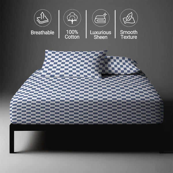 Premium 400 Thread Count 100% Cotton Fitted Sheet